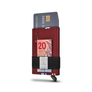 Victorinox Портфейл за карти Smart Card Iconic, червен