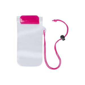 Калъф за телефон Wapro, 95 х 230 mm, прозрачен, розов