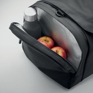 More Than Gifts Сак Valley Duffle, с хладилен джоб, 300D полиестер, черен