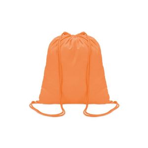 More Than Gifts Чанта за спорт Colored, тип мешка, памук, оранжева