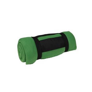 Office 1 Одеяло Arctica, поларено, с калъф, зелено