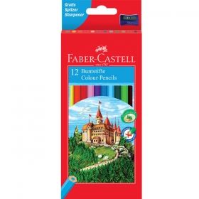 Цветни моливи Faber Castell, 12 цвята