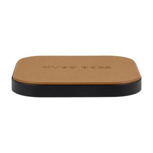 Hugo Boss Безжично зарядно Iconic, карамел