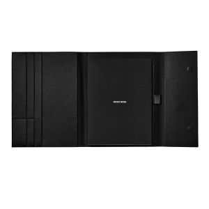 Hugo Boss Конферентна папка Cloud, А4, матова, черна