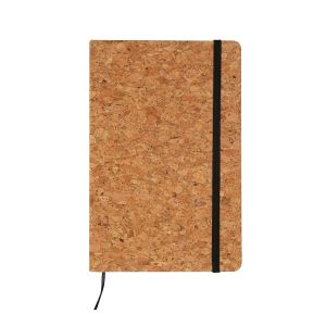 Office 1 Тефтер Paris, с държач за химикалка, А5, корков, 80 листа