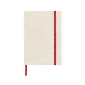 More Than Gifts Тефтер Mito, с ластик, А5, 80 листа, червен