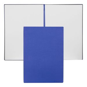 Hugo Boss Тефтер Essential Storyline, бели листове, B5, син