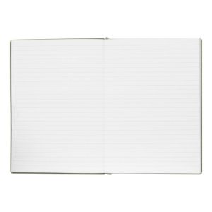 Hugo Boss Тефтер Essential Storyline, на редове, A5, тъмнозелен