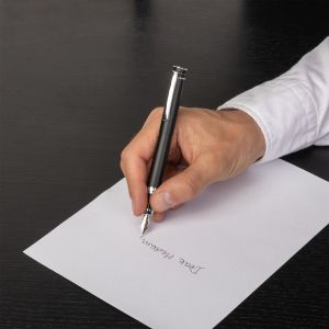 Cerruti 1881 Писалка Austin Diamond, в кутия, черна