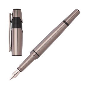 Hugo Boss Писалка Chevron, в кутия, тъмнозелена