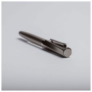 Hugo Boss Писалка Twist, в кутия, тъмносива