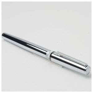 Hugo Boss Писалка Gear Metal, в кутия, сребриста