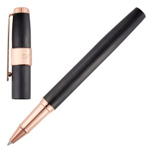 Cerruti 1881 Ролер Block Brushed, в кутия, черен