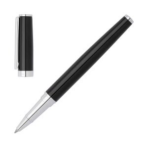 Hugo Boss Ролер Gear Icon, в кутия, черно-сребрист