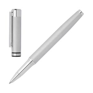 Hugo Boss Ролер Filament, в кутия, сребрист