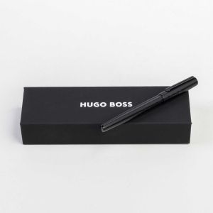 Hugo Boss Ролер Label, в кутия, черен