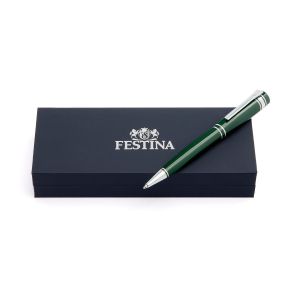 Festina Химикалка Bold Classic, в кутия, зелена