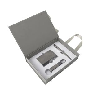 Office 1 Подаръчен комплект Matrix Quatro, в кутия, сив