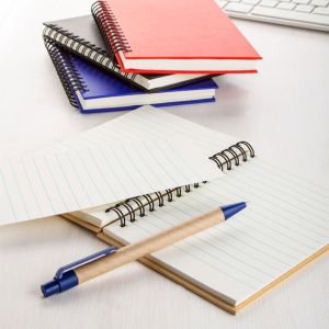 Office 1 Еко химикалка Libra, синя