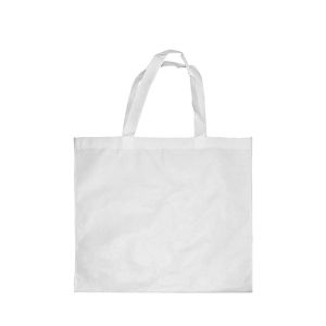 BESTSUB Торбичка, полиестерна, 38 х 39 cm, бяла, с възможност за персонализация