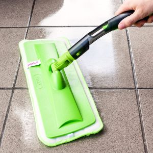 Комплект за почистване York Spray & Collect, включващ спрей моп, стъклочистачка, къса и дълга дръжка