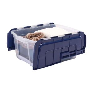 Fellowes Кутия за съхранение, с панти и капак, 55 L