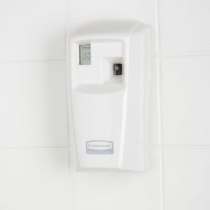 Диспенсър Rubbermaid Microburst 3000, с LCD дисплей, бял, 75 ml