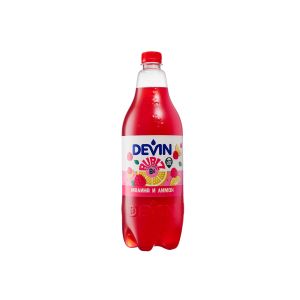 Devin Газирана напитка Bublz, малина и лимон, 450 ml
