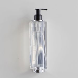 Диспенсър за помпа GFL Cosmetics, ABS пластмаса, хром