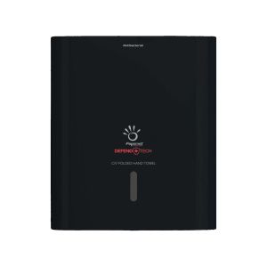 Диспенсър за кърпи за ръце Papernet, черен, 2.5 пачки, 30 х 14.5 х 33.6 cm