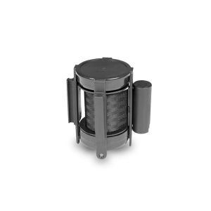 Лента за ограничително колче, 210 cm, черна, ш 45 mm