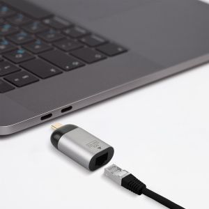 Адаптер TNB iClick, USB Type-C към RJ45 4K