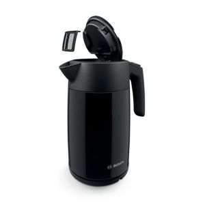 Bosch Електрическа кана за вода TWK7L463, 1.7 L, черна