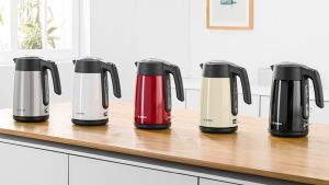 Bosch Електрическа кана за вода TWK7L461, 1.7 L, бяла