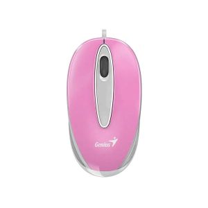 Мишка Genius DX-Mini, с кабел, USB Type-A, 3 бутона, розова