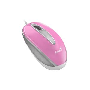 Мишка Genius DX-Mini, с кабел, USB Type-A, 3 бутона, розова