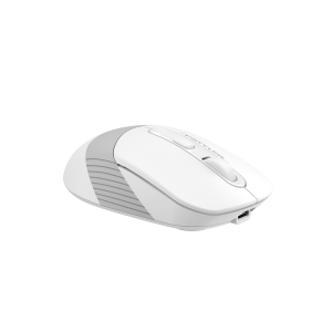 Мишка A4Tech Fstyler FB10CS, безшумна, 2.4 GHz, Bluetooth, бяла