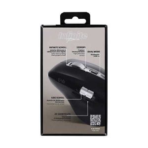 Мишка TNB Infinite Pro, безжична, Bluetooth, 3200 dpi, USB Type-A, 7 бутона, черна