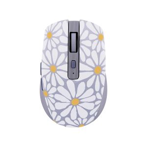 Мишка TNB Exclusiv Flower, безжична, Bluetooth, 1600 dpi, USB Type-A, 3 бутона, AA