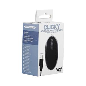 Мишка TNB Way, оптична, с кабел, 3 бутона, USB