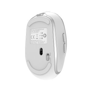 Мишка Yenkee YMS 2085WE, безжична, 2400 dpi, USB, 6 бутона, Li-Polymer, бяла