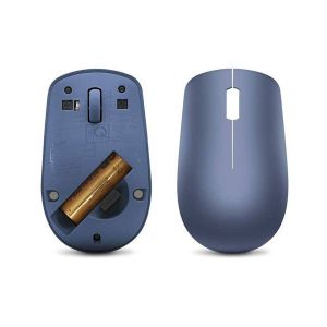 Мишка Lenovo 530 WL, безжична, USB, 1200 dpi, AA, синя
