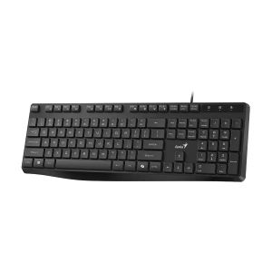 Клавиатура Genius KB-117S, с кабел 1.5 m, USB, черна
