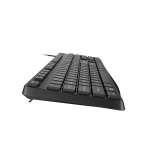 Клавиатура Genius KB-117S, с кабел 1.5 m, USB, черна