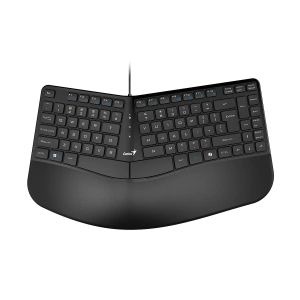 Клавиатура Genius Ergo KB-700, с кабел 1.5 m, USB, 12 бързи бутона, черна