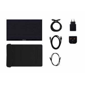 Монитор Verbatim PMT-15, 15.6'', Touchscreen, FullHD, 6 ms, IPS, 16:9, 250 cd/m2