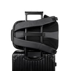 Раница за лаптоп Kingsons Shadow Pro, 15.6'', водоустойчив полиестер/PVC покритие, 20 L, черна