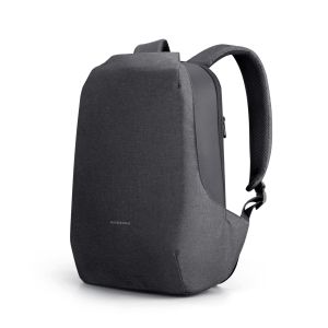 Раница за лаптоп Kingsons Shadow Pro, 15.6'', водоустойчив полиестер/PVC покритие, 20 L, черна