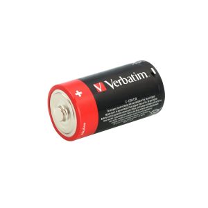 Алкална батерия Verbatim, C, LR14, 1.5 V, 2 броя