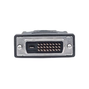 Преходник Manhattan HDMI MALE към DVI-D 24+1 MALE, 1.8 m